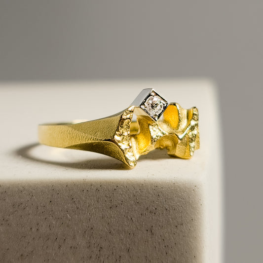 Lapponia-Ring aus 18 Karat Gold - Dänische Schönheit