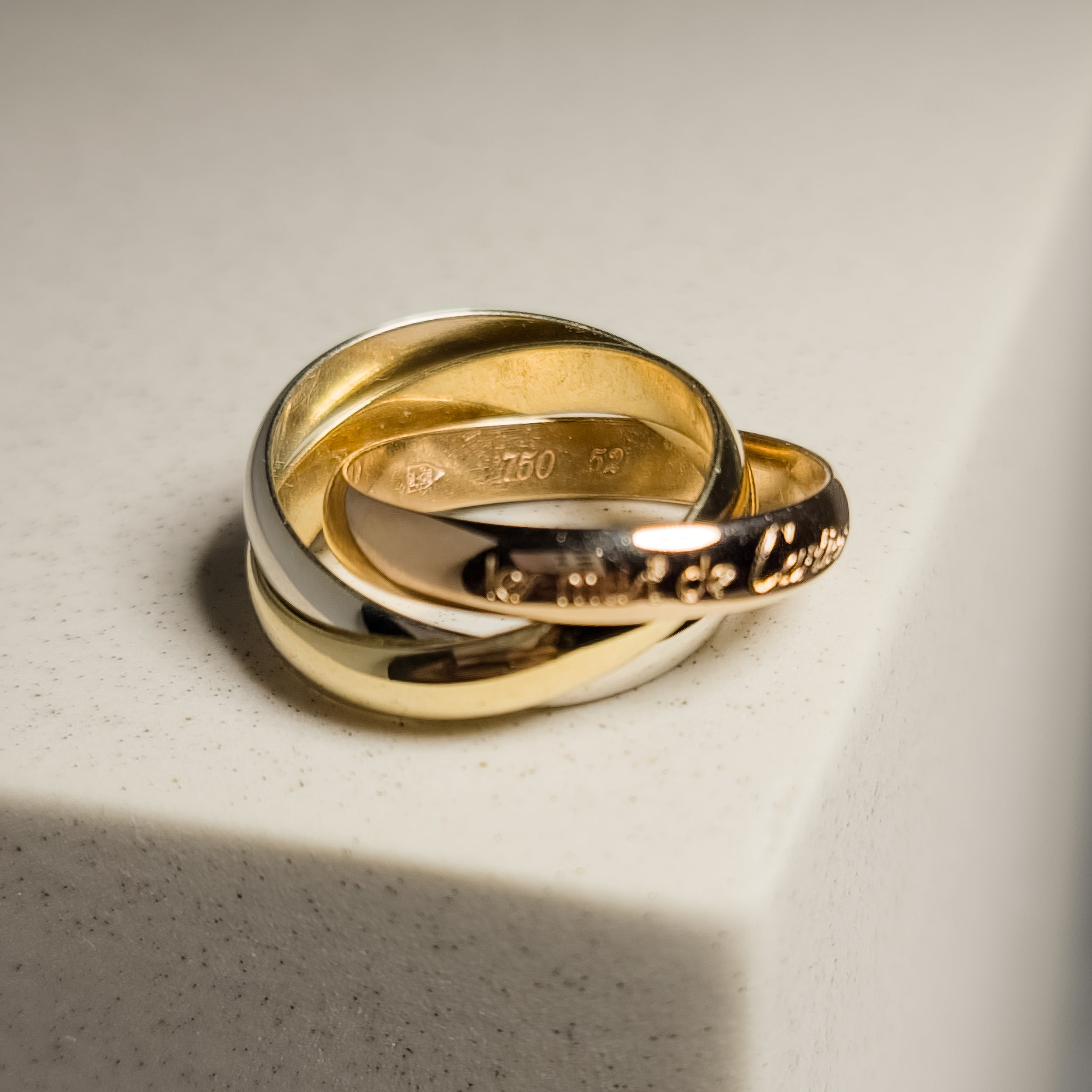 Ring Cartier Trinity – Luxus und Eleganz in 18 Karat Gold