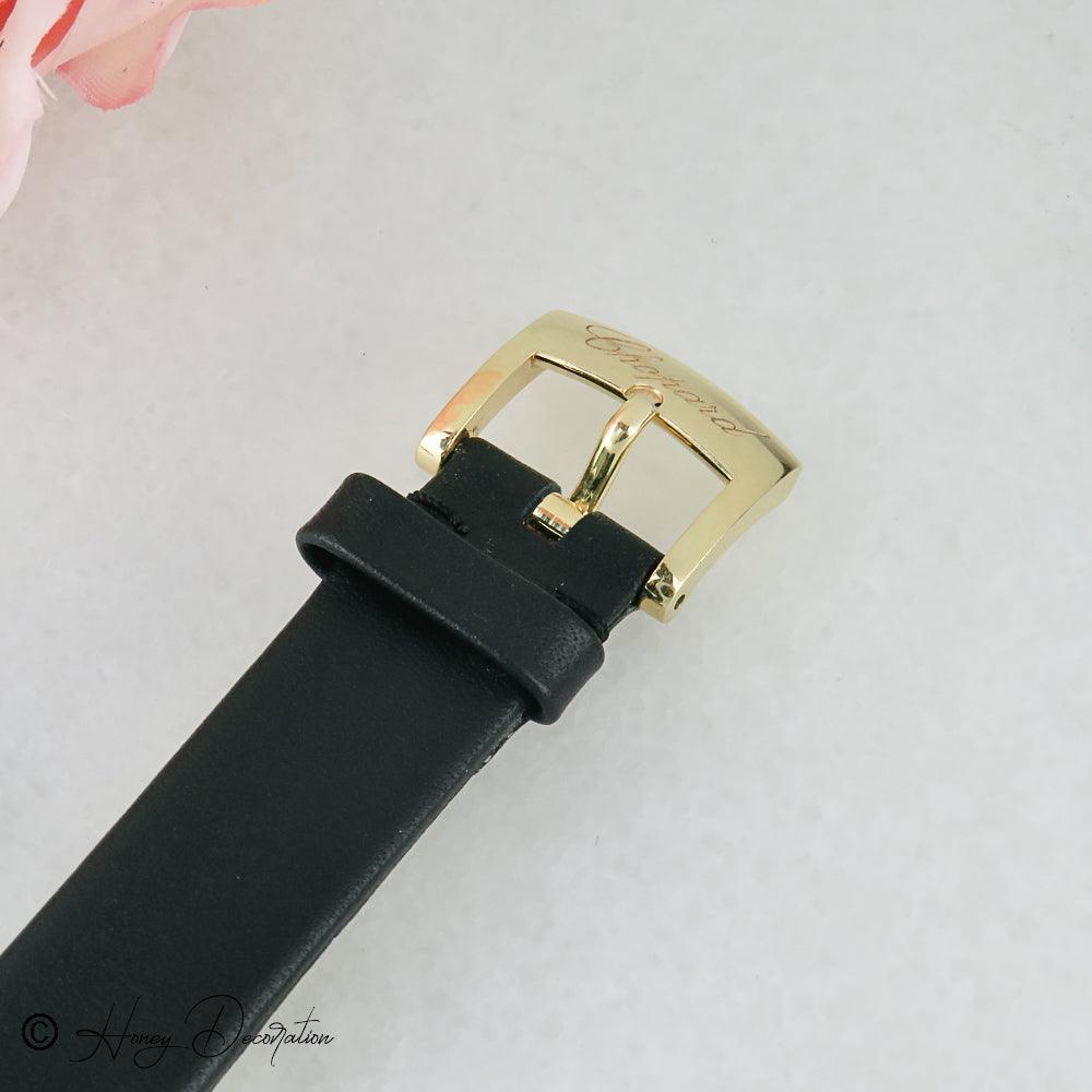 Damen Armbanduhr Chopard Geneve 18K Gold Gehäuse - Honey Decoration