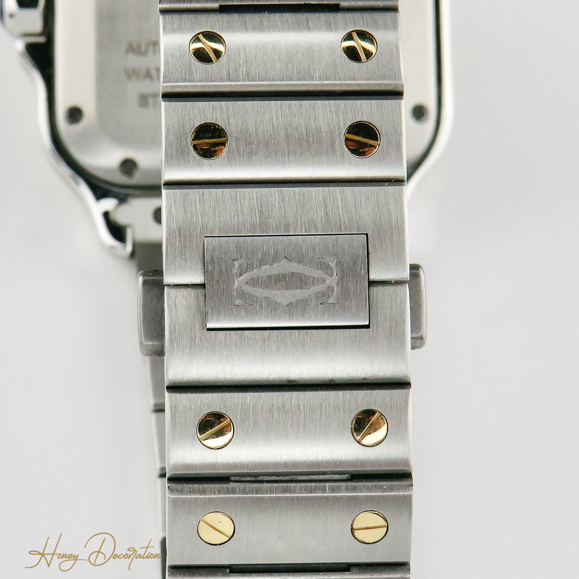 Cartier Damen-/Unisexuhr Santos de Cartier W3SA0007 - Honey Decoration